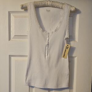 Brand New White Lace Tank Top